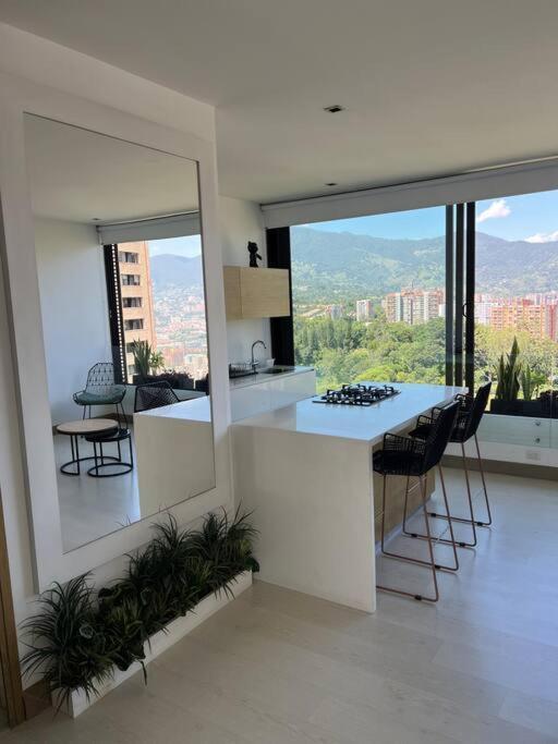 Apartamento De Lujo Con La Mejor Vista De Medellin Apartment Exterior photo