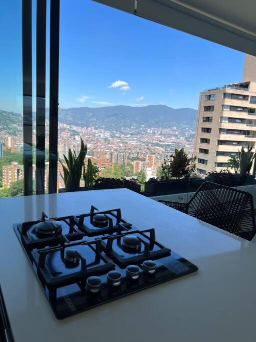 Apartamento De Lujo Con La Mejor Vista De Medellin Apartment Exterior photo